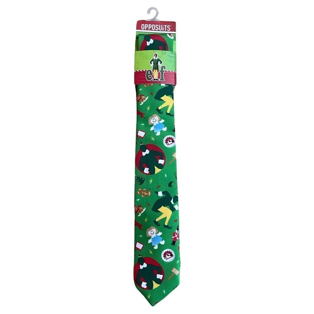 Opposuits Holiday Buddy The Elf Mens Neck Tie Nwt — image 2 of 8